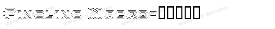 Fineline Macro字体转换
